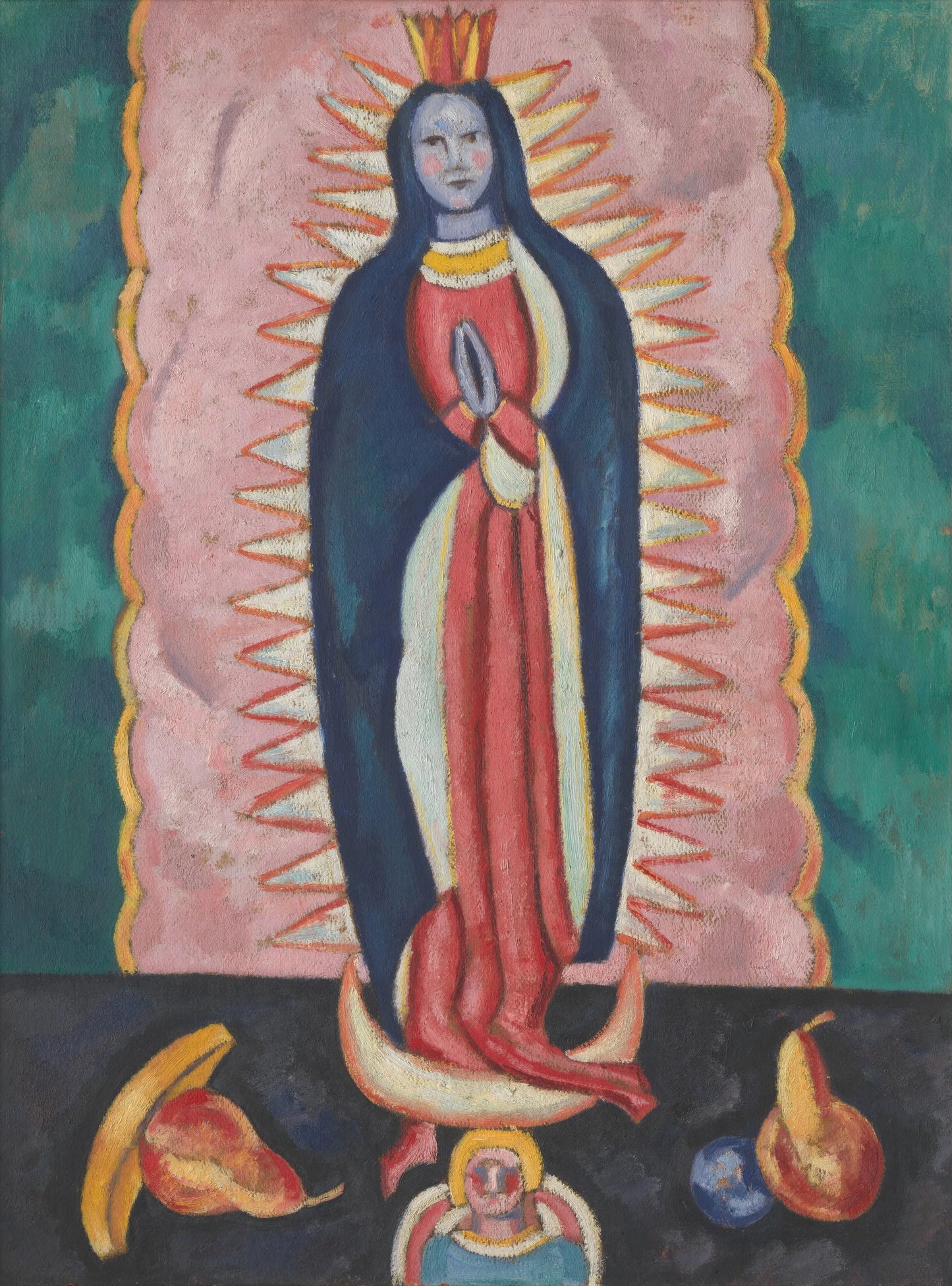 {{ product_title }} Fine Art Print | {{ product_vendor }} Jakero77 Marsden Hartley - The Virgin of Guadalupe (1919) Fine Art Print Art Print  Jakero77