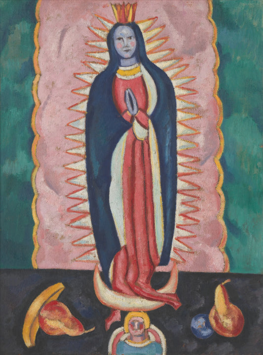 {{ product_title }} Fine Art Print | {{ product_vendor }} Jakero77 Marsden Hartley - The Virgin of Guadalupe (1919) Fine Art Print Art Print  Jakero77