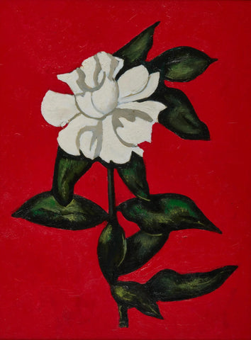 {{ product_title }} Fine Art Print | {{ product_vendor }} Jakero77 Marsden Hartley - Wild White Rose (1936) Fine Art Print Art Print  Jakero77