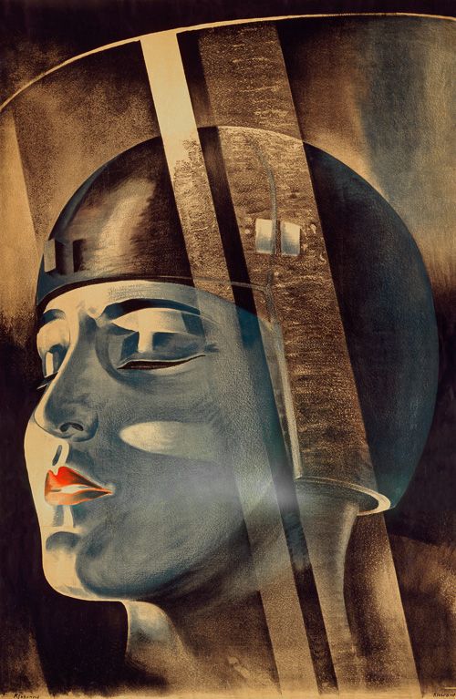 Metropolis Vintage Sci-Fi Movie Poster 1927 Fine Art Print