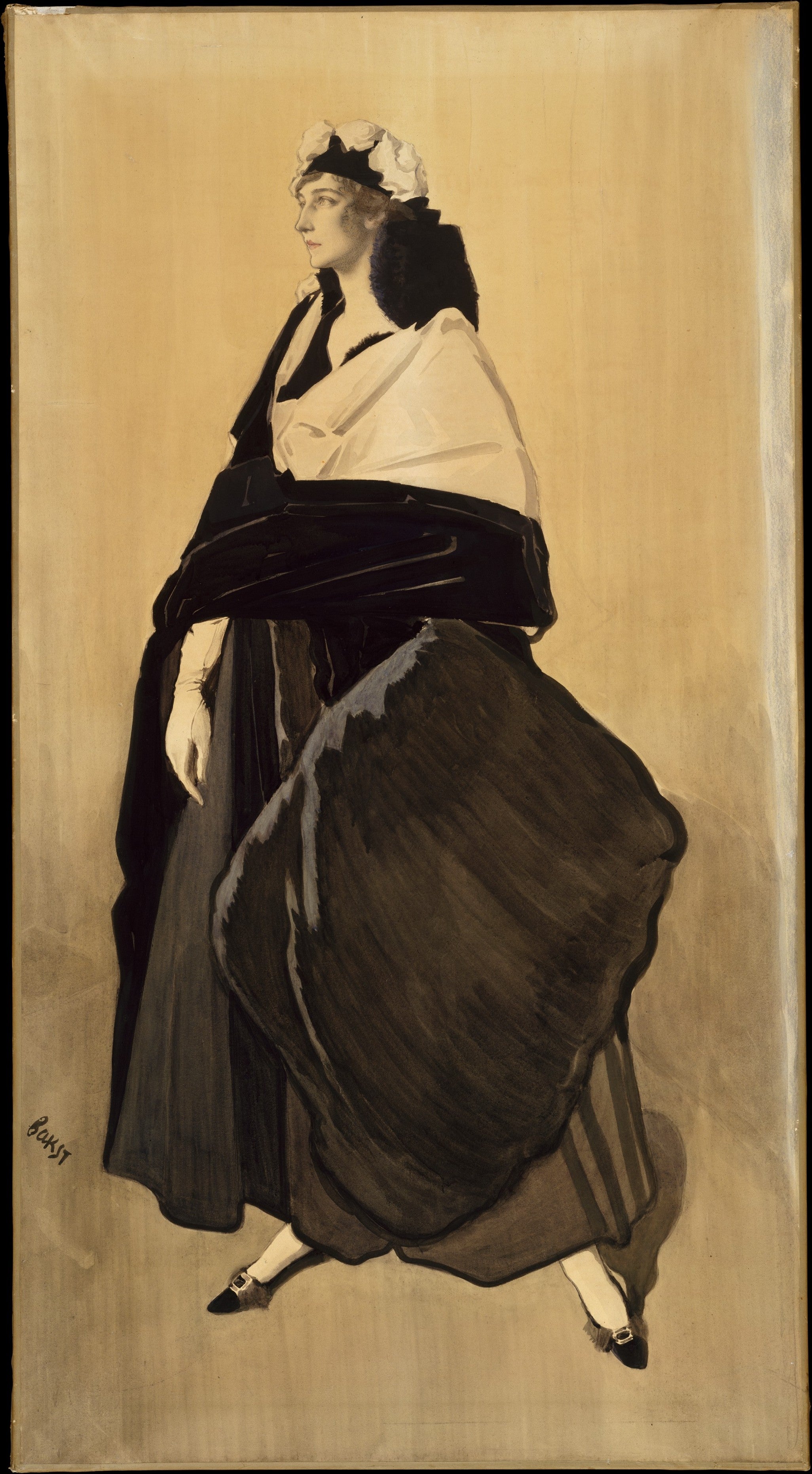 Leon Bakst Portrait of Miss Ida Rubinstein 1928 Fine Art Print