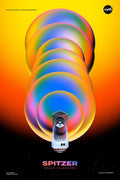 NASA Spitzer Space Telescope Space Exploration Poster Print Fine Art Print