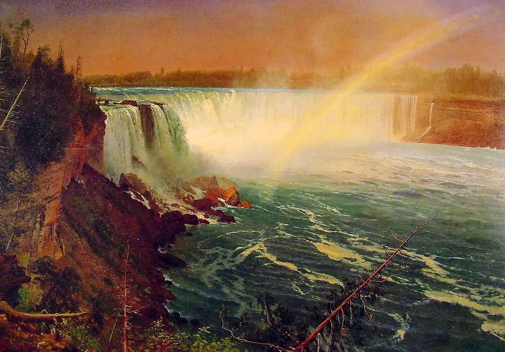 Albert Bierstadt Niagara 1869 Fine Art Print