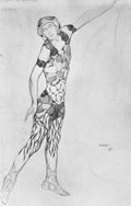 Leon Bakst Spectre de la Rose 1911 Fine Art Print