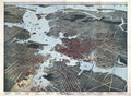 Norfolk & Portsmouth Virginia Panoramic Map Print 1891 Fine Art Print