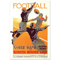 Notre Dame Football Vintage Style College 1926 Fine Art Print