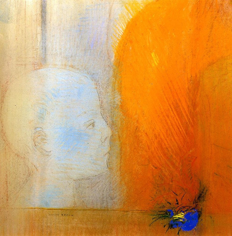 Odilon Redon The Child 1894 Fine Art Print