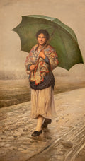 Pasquale Celommi Towards the Winter circa 1900 Fine Art Print