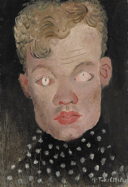 {{ product_title }} Fine Art Print | {{ product_vendor }} Jakero77 Pavel Tchelitchew - Portrait of René Crevel (1930s) Fine Art Print Art Print  Jakero77