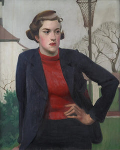 {{ product_title }} Fine Art Print | {{ product_vendor }} Jakero77 Percy Shakespeare - Schoolgirl (circa 1938) - 17" x 22" Fine Art Print Art Print  Jakero77