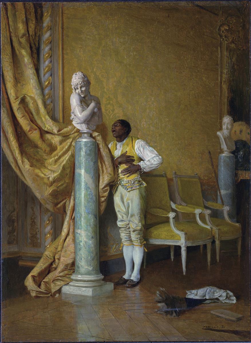 Eduardo Zamacois Platonic love 1870 Fine Art Print
