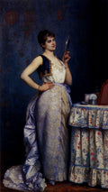 Auguste Toulmouche Preparing For The Ball 1883 Fine Art Print