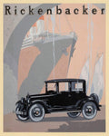 Rickenbacker Motor Company Vintage Automobile Poster 1920 Fine Art Print
