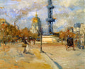 Robert Henri Place in Paris 1897 Fine Art Print