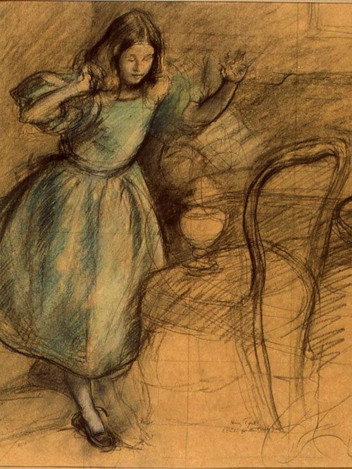 Henry Tonks Rosamund and the Purple Jar 1900 Fine Art Print