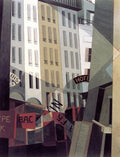 Charles Demuth Rue du Singe Qui Pêche 1921 Fine Art Print