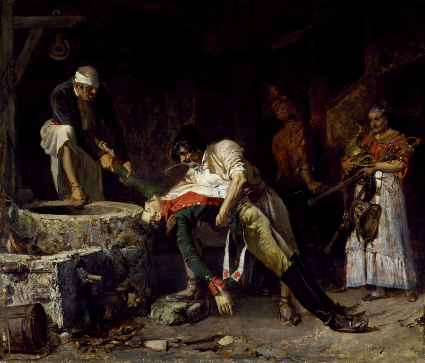 Eduardo Zamacois Spain 1812, French Occupation 1866 Fine Art Print
