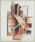 Charles Demuth Stairs, Provincetown 1920 Fine Art Print