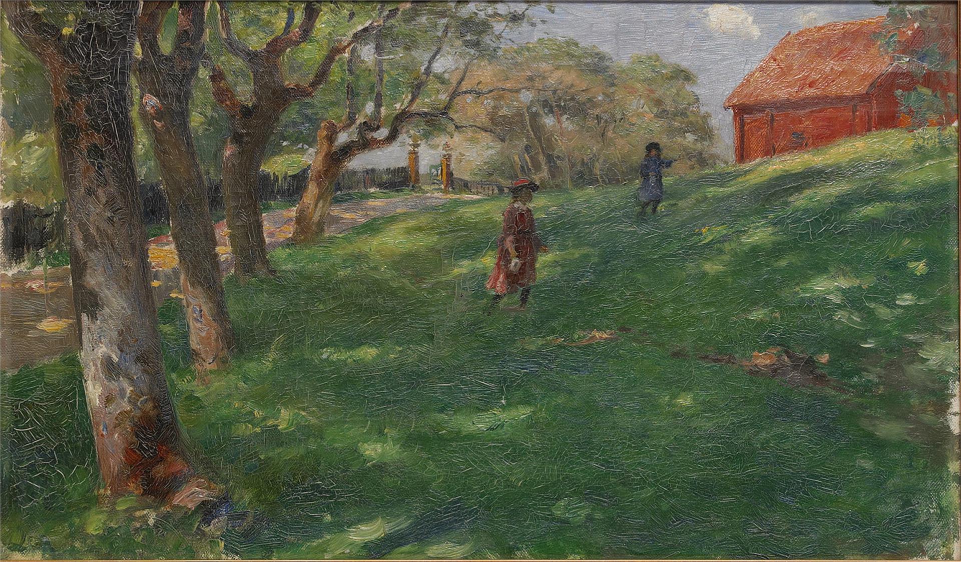 Georg Pauli Summer Idyll 1884 Fine Art Print