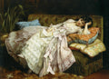 Auguste Toulmouche Sweet Doing Nothing 1877 Fine Art Print