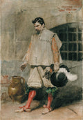 Eduardo Zamacois Swordsman 1868 Fine Art Print
