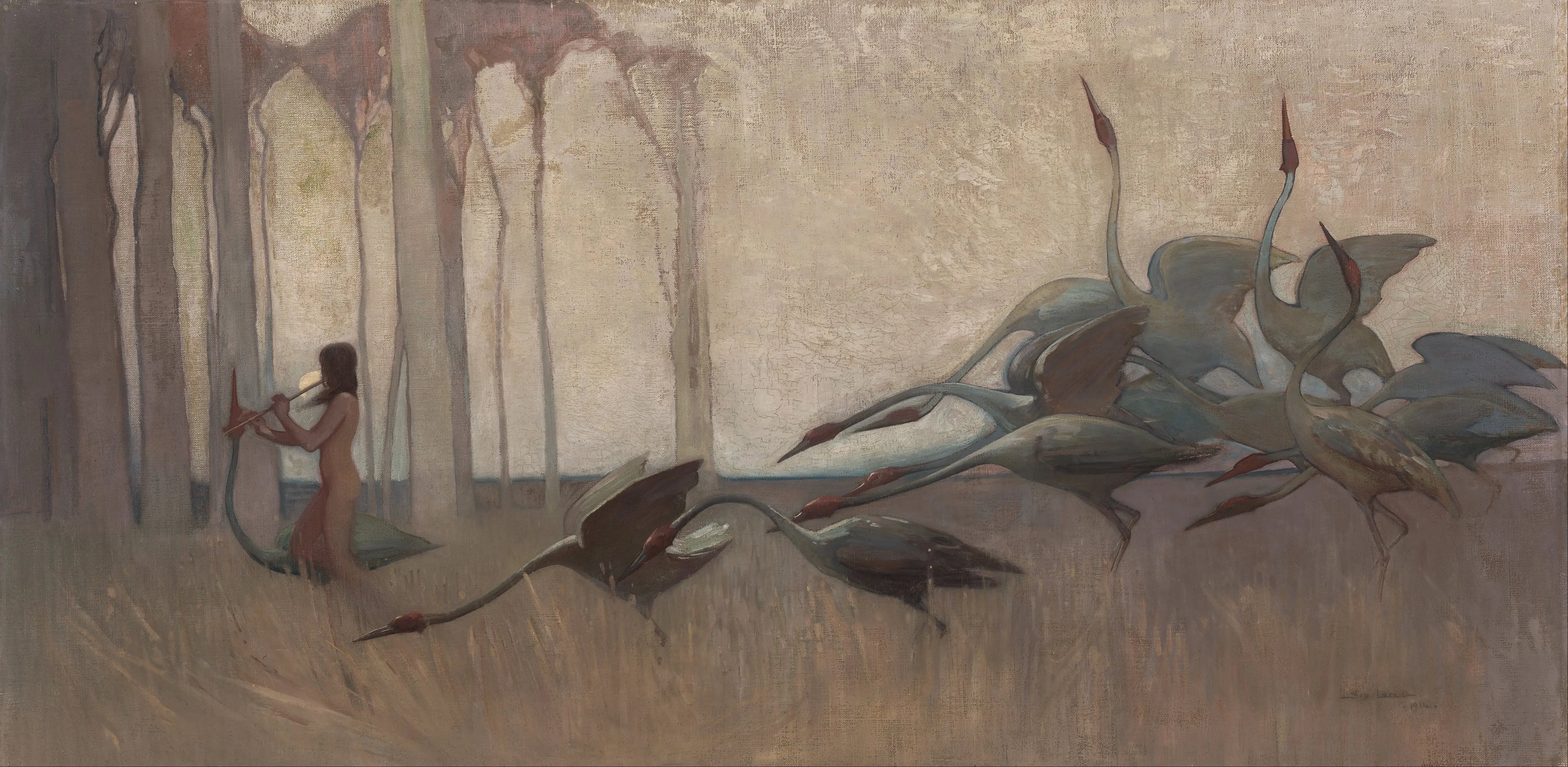 {{ product_title }} Fine Art Print | {{ product_vendor }} Jakero77 Sydney Long - The Spirit of the Plains (1914) Fine Art Print Art Print  Jakero77