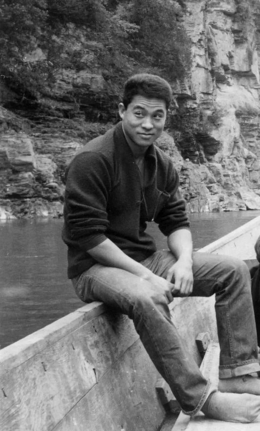 {{ product_title }} Fine Art Print | {{ product_vendor }} Jakero77 Tamotsu Yato - Portrait Photo Sitting (1956) Japan Fine Art Print Art Print  Jakero77