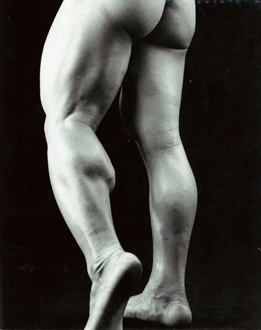 {{ product_title }} Fine Art Print | {{ product_vendor }} Jakero77 Tamotsu Yato - Takemoto Nobuo Nude Butt Muscle (1971) Fine Art Print Art Print  Jakero77