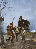 Eduardo Zamacois The Ant and the Grasshopper 1870 Fine Art Print