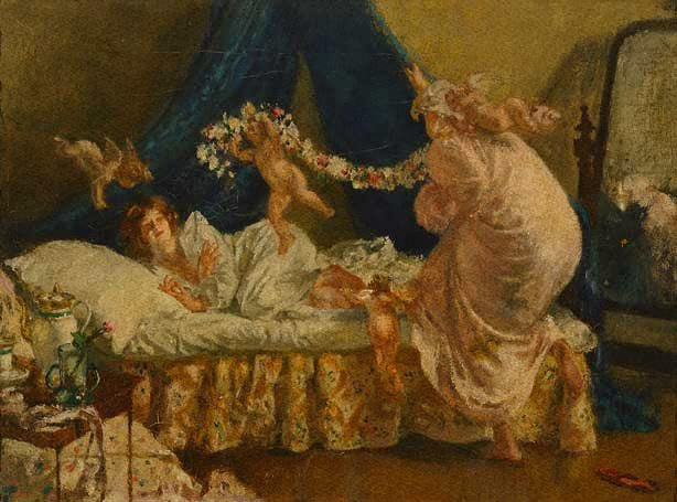 Henry Tonks The Arrival of Cupid 1906 Fine Art Print