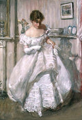 Henry Tonks The Torn Gown 1900 Fine Art Print