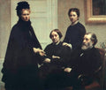 Henri Fantin-Latour The Dubourg Family 1878 Fine Art Print