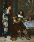 Eduardo Zamacois The confidence 1867 Fine Art Print