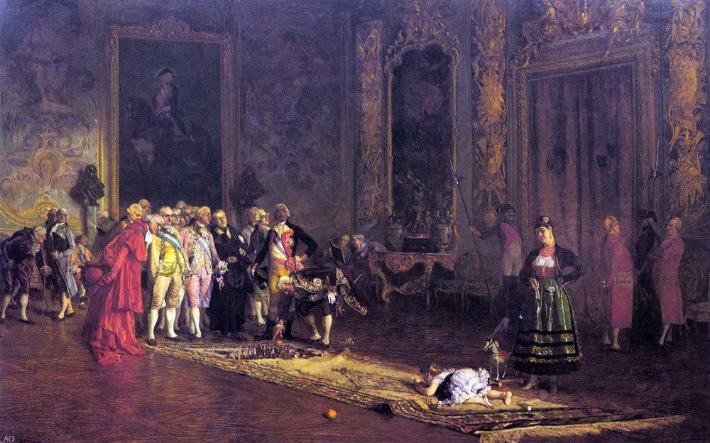 Eduardo Zamacois The education of a prince 1870 Fine Art Print