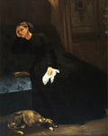 Auguste Toulmouche The lost love 1870 Fine Art Print