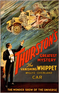 Thurston's Greatest Mystery Vanishing Car Vintage Style 1925 Fine Art Print
