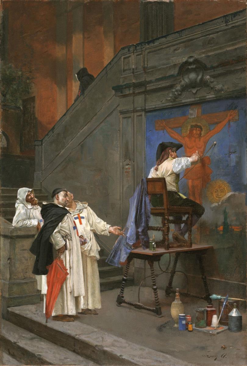 Eduardo Zamacois Too much blood 1868 Fine Art Print