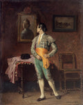 Eduardo Zamacois Toreador's toilet 1866 Fine Art Print