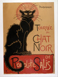 Tournee du Chat Noir Art Nouveau Cat Vintage 1896  Fine Art Print