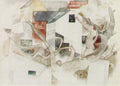 Charles Demuth Trees and Barns Bermuda 1917 Fine Art Print