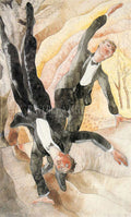 Charles Demuth Two Acrobats 1918 Fine Art Print
