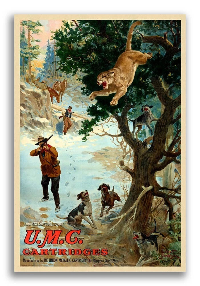 UMC Ammunition Cartridges Vintage Style 1930 Fine Art Print