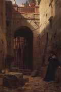 {{ product_title }} Fine Art Print | {{ product_vendor }} Jakero77 Vasily Polenov - Caesar's Joy (1879) Tiger Pit Fine Art Print Art Print  Jakero77