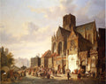Cornelis Springer View of Montelspran 1845 Fine Art Print