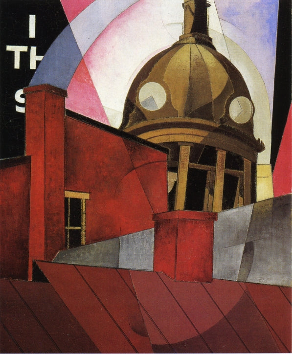 Charles Demuth Welcome to Our City 1921 Fine Art Print