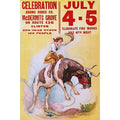 Cowgirl Western Rodeo Celebration Vintage Style 1930 Fine Art Print