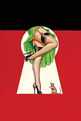 Driben "What a View!" Classic American Pin-Up Poster 1940 Fine Art Print