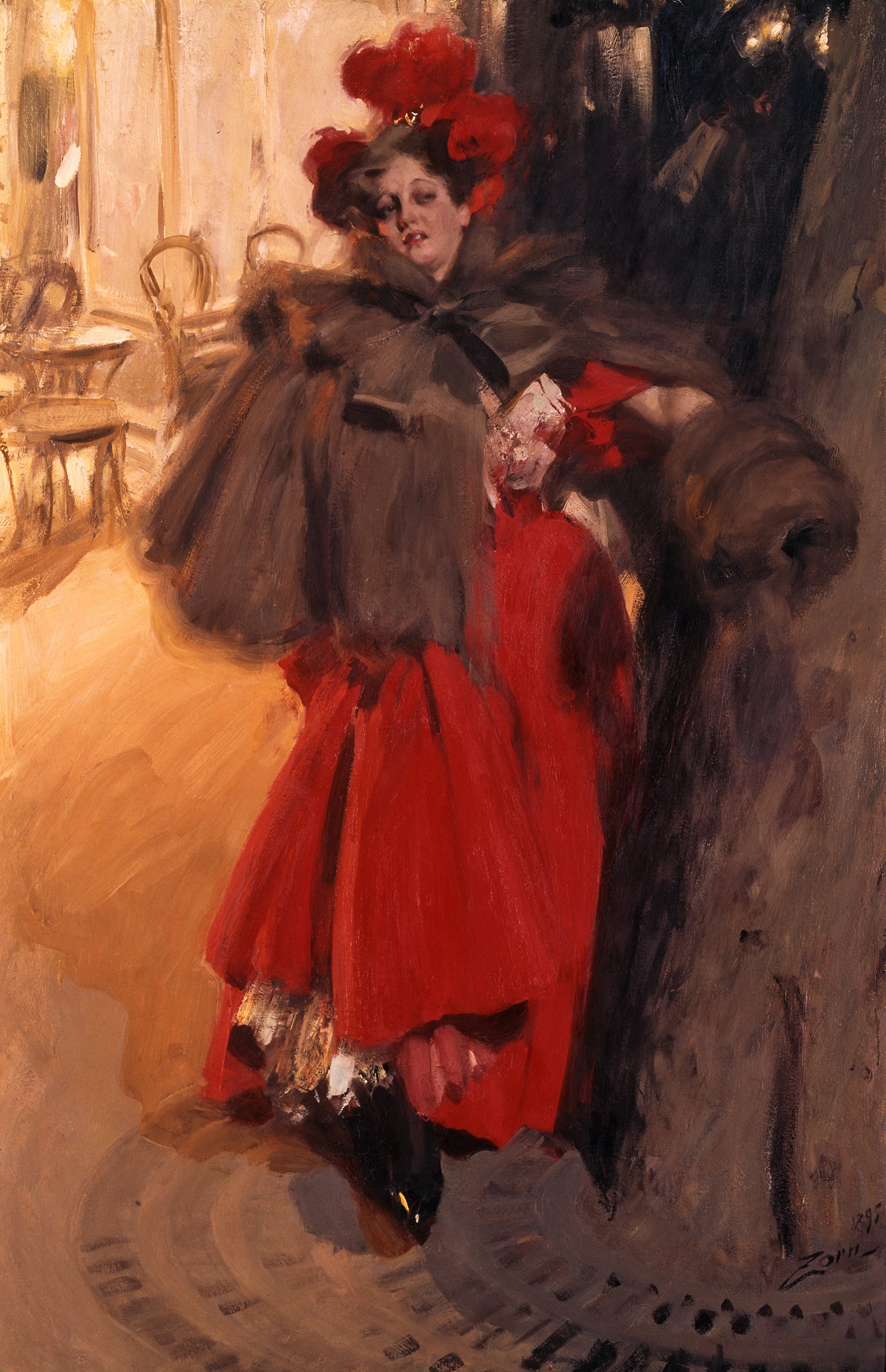 Anders Zorn Effect of Night 1895 Fine Art Print