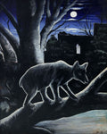 Niko Pirosmani A Bear in a Moon Night 1913 Fine Art Print