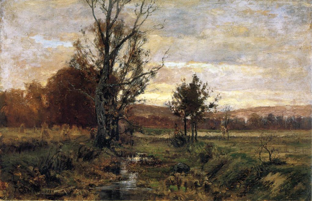 T. C. Steele A Bleak Day 1888 Fine Art Print